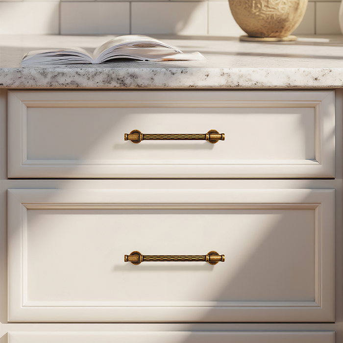 Fashionable Textured Zinc Alloy Cabinet Handles