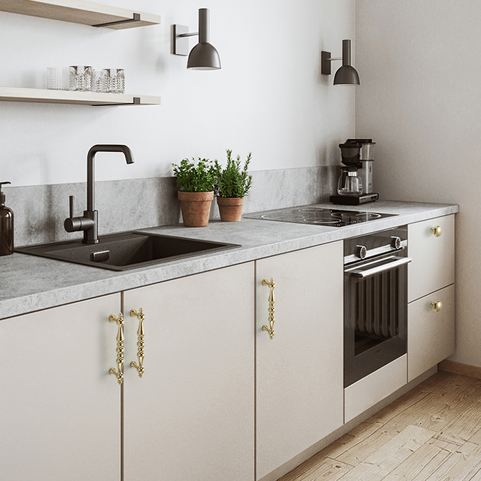 Bronze Vintage Brass Wardrobe Handles