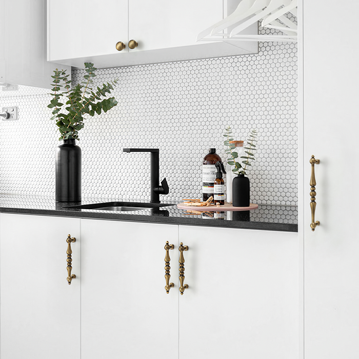 Bronze Vintage Brass Wardrobe Handles