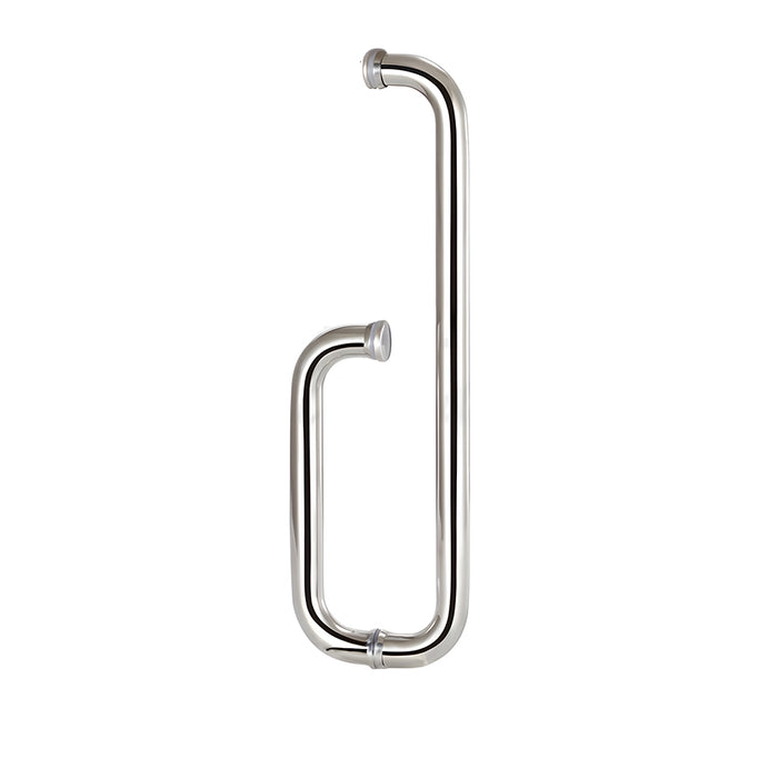 Bathroom 304 Stainless Steel Glass Door Handles