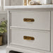 Vintage Zinc Alloy Drawer Handles with Backplate