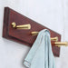 Modern Solid Brass Wall Mounted Wall Pegs