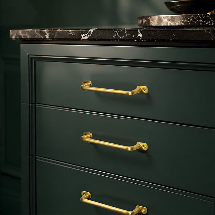 Modern Zinc Alloy Surface Mount Handles for Kitchen
