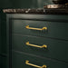 Modern Zinc Alloy Surface Mount Handles for Kitchen
