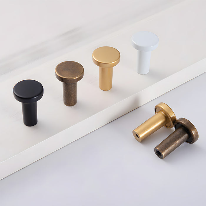 Modern Zinc Alloy Round Wall Hooks