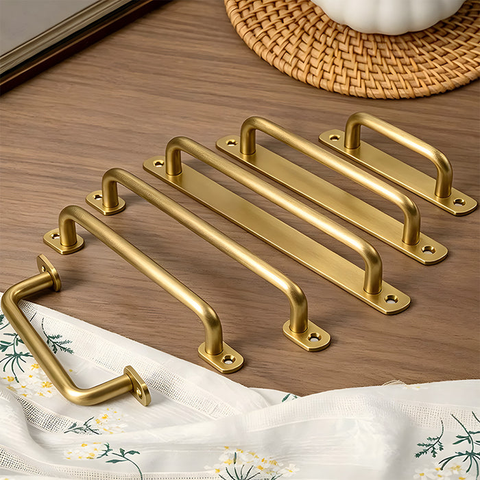Modern Zinc Alloy Surface Mount Handles for Kitchen