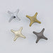 Modern Zinc Alloy Star Cross Cabinet Knobs