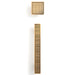 Modern Zinc Alloy Square Textured Grid Cabinet Pulls