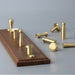 Modern Solid Brass Wall Mounted Wall Pegs