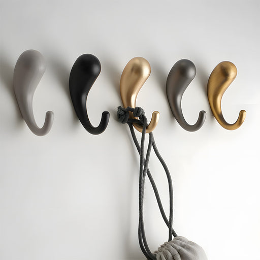 Minimalist Solid Brass Wall Hooks