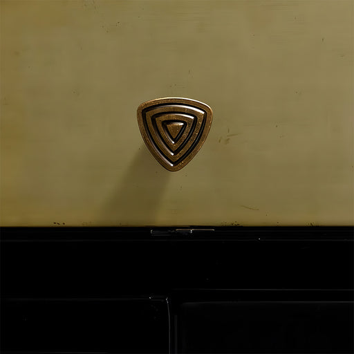 Vintage Geometric Triangle Cabinet Knobs