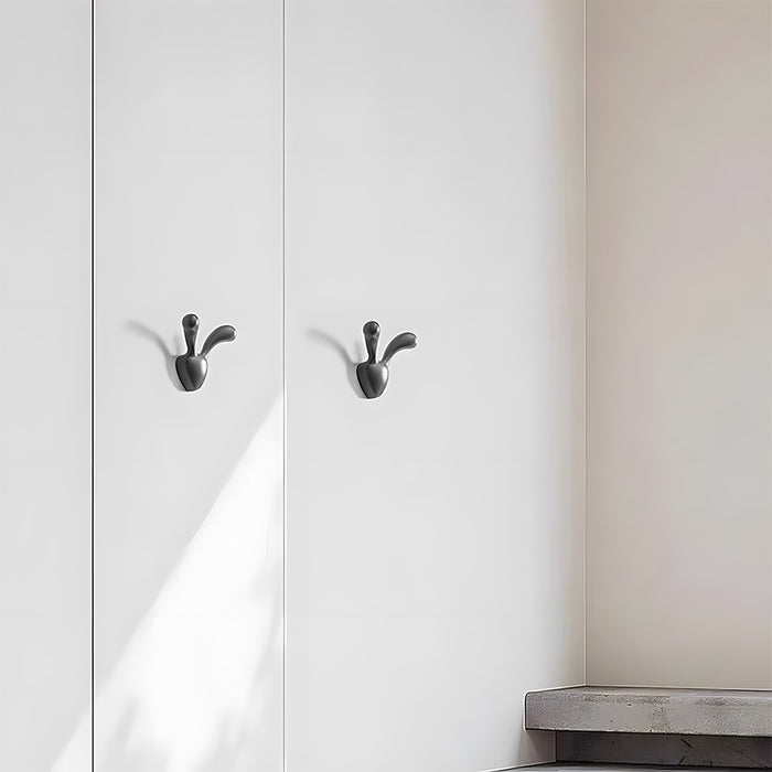 Cute Abstract Rabbit Ear Coat & Towel Hooks