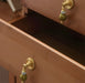 Solid Brass & Natural Stone Drop Pendant Cabinet Knobs