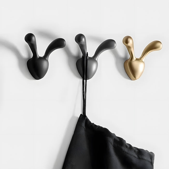 Cute Abstract Rabbit Ear Coat & Towel Hooks