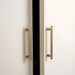 Modern Zinc Alloy Square Textured Grid Cabinet Pulls