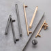 Modern Knurled Zinc Alloy Cabinet Pulls