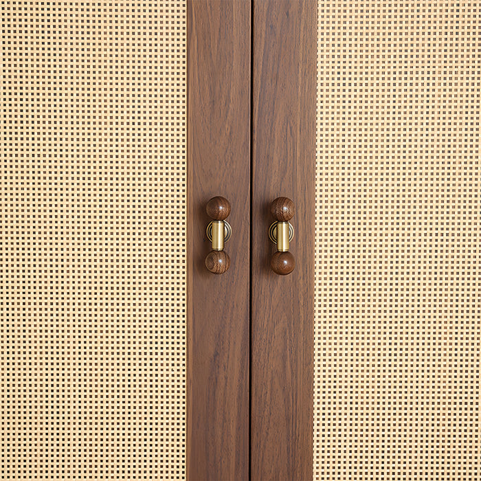 Medieval Brass Wooden Handle