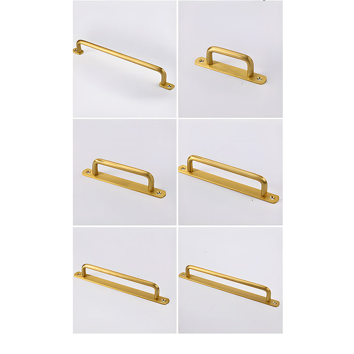 Modern Zinc Alloy Surface Mount Handles for Kitchen