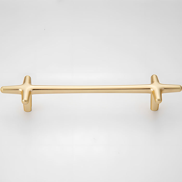 Modern Bright Silver Zinc Alloy Cabinet Pulls and Handles