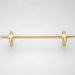 Modern Bright Silver Zinc Alloy Cabinet Pulls and Handles