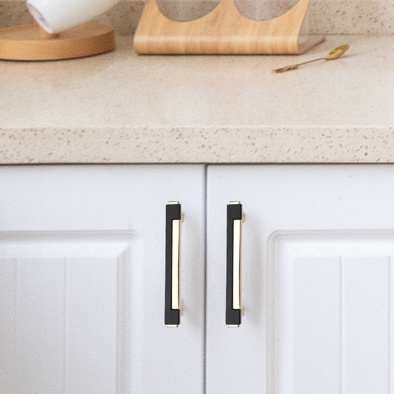 Goldenwarm Modern Hardware Kitchen Trash Cabinet Handles and Knobs