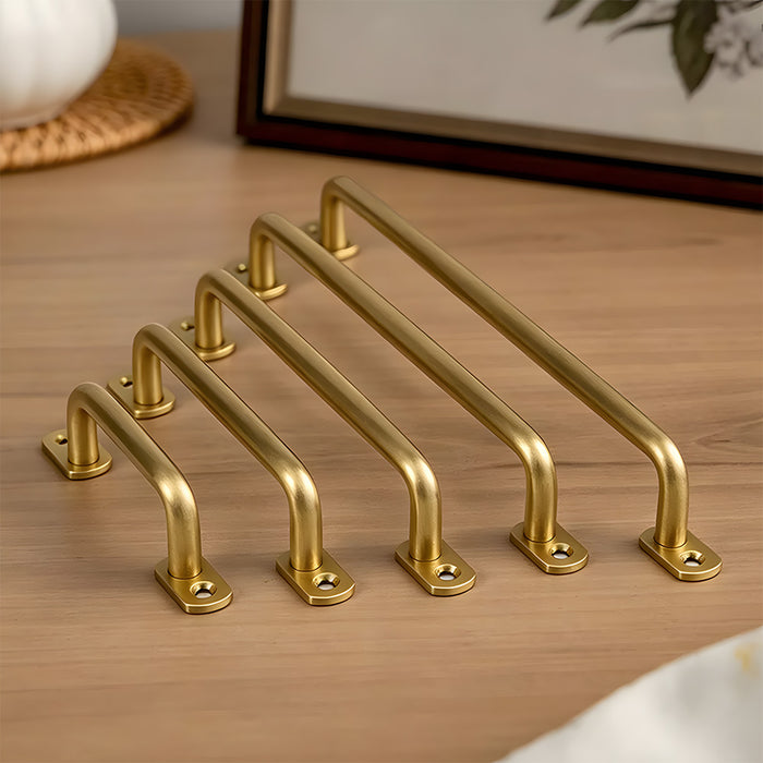 Modern Zinc Alloy Surface Mount Handles for Kitchen