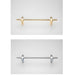 Modern Bright Silver Zinc Alloy Cabinet Pulls and Handles