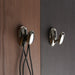 Modern Solid Brass Sculptural Pebble Coat & Towel Hooks