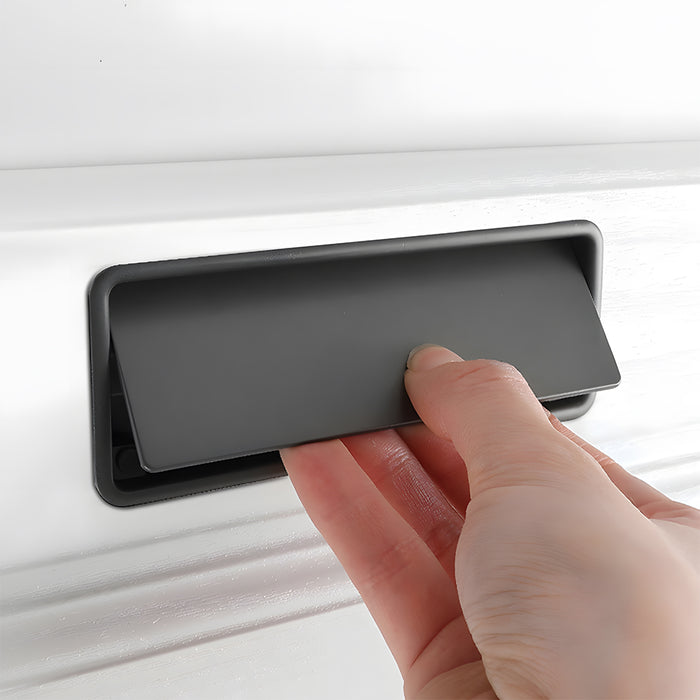 Sleek Hidden Embedded Cabinet Handles