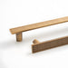 Modern Zinc Alloy Square Textured Grid Cabinet Pulls