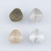Organic Round Textured Zinc Alloy Cabinet Knobs