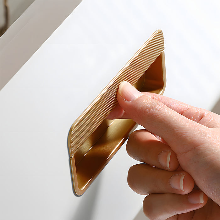 Stylish Metal Recessed Sliding Door Concealed Handles