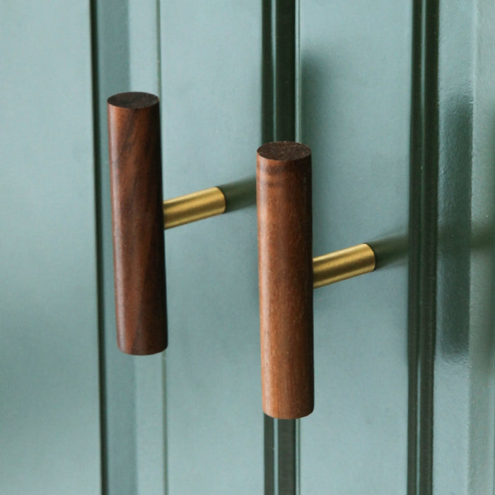 Universal Wooden Door Handles for Drawers Cupboards Kitchen Cabinets