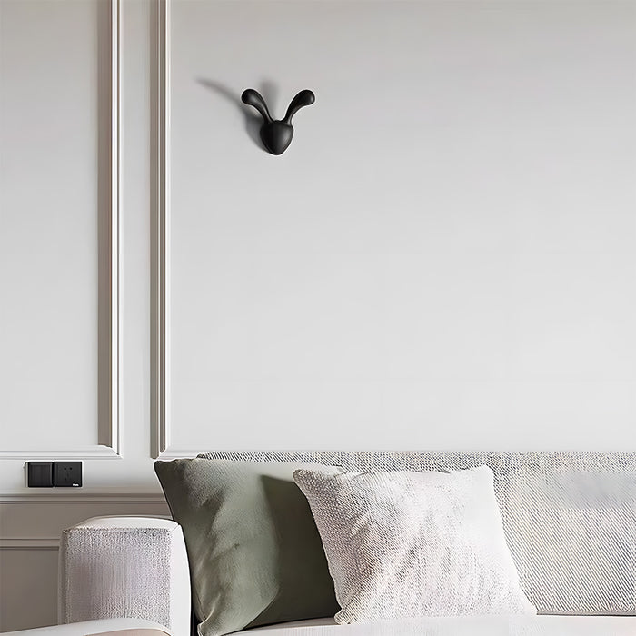 Cute Abstract Rabbit Ear Coat & Towel Hooks