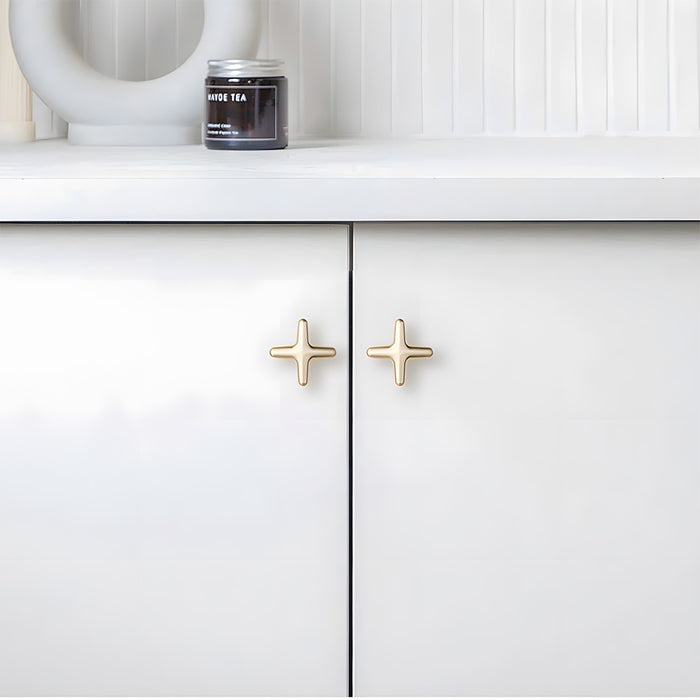 Modern Bright Silver Zinc Alloy Cabinet Pulls and Handles