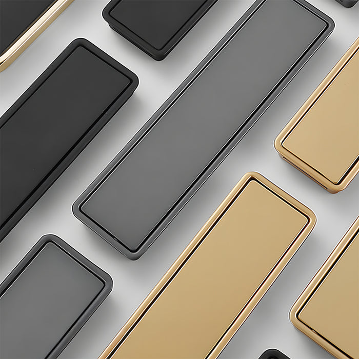 Sleek Hidden Embedded Cabinet Handles