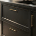 Modern Zinc Alloy Champagne Gold T Bar Cabinet Pulls