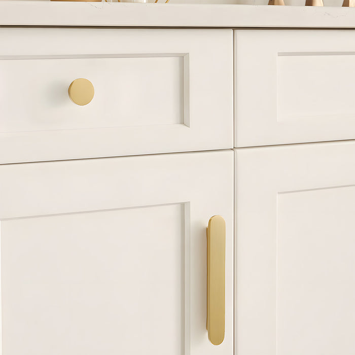 Modern Gold Brass Cabinet Pulls and Handles