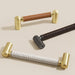 Modern Woven Leather Cabinet Pulls