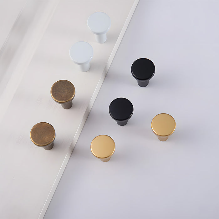 Modern Zinc Alloy Round Wall Hooks