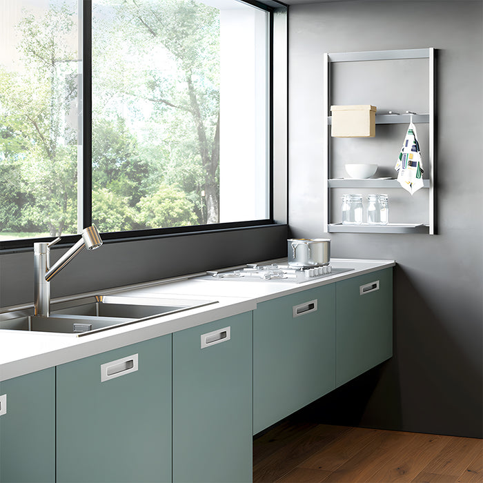 Retro Recessed Rectangular Embedded Cabinet Handles