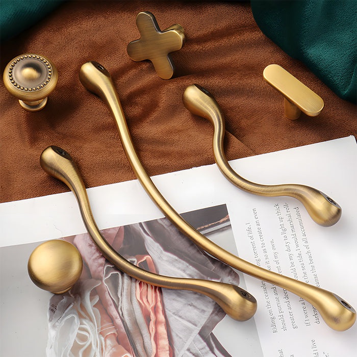 Decorative Wavy Organic Cabinet Pulls