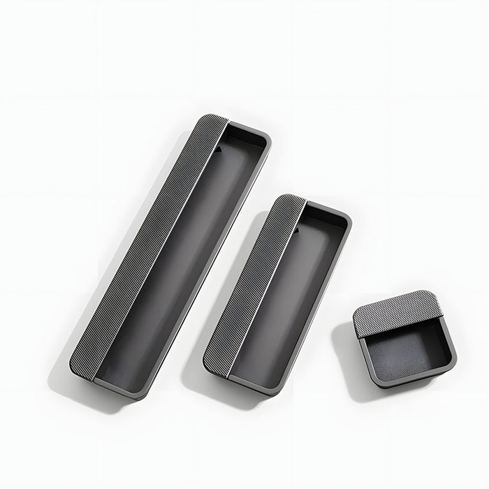 Stylish Metal Recessed Sliding Door Concealed Handles