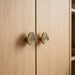 Organic Round Textured Zinc Alloy Cabinet Knobs