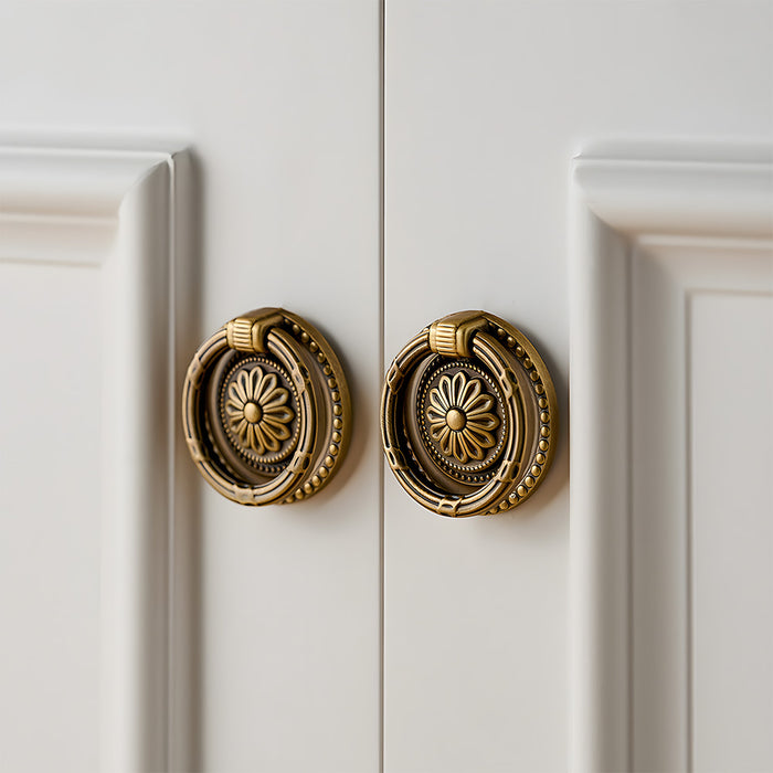 Modern Antique Bronze Brass Cabinet Pulls and Handles