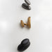 Modern Solid Brass Sculptural Pebble Coat & Towel Hooks