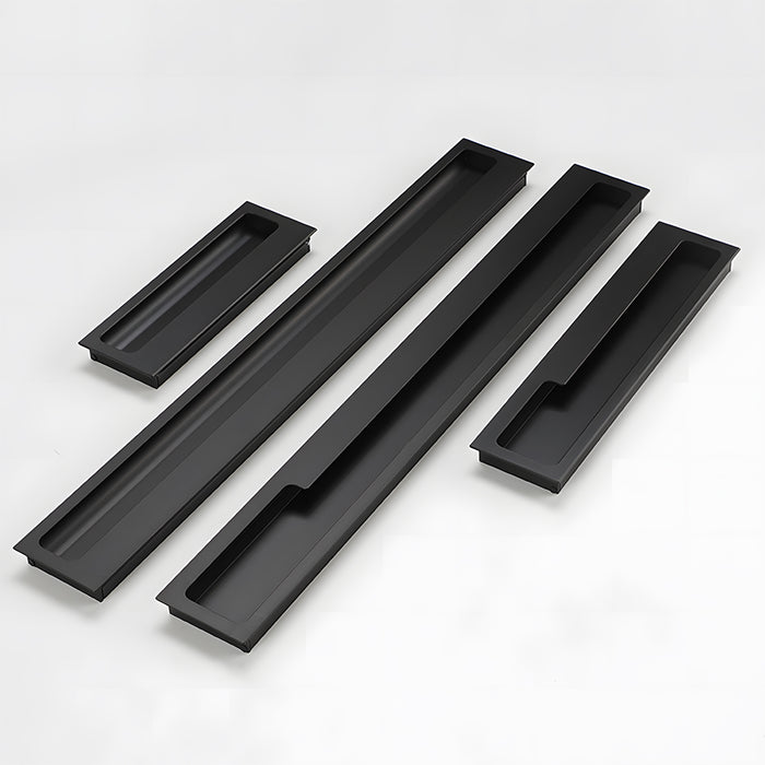 Modern Aluminum Recessed Concealed Cabinet Pulls