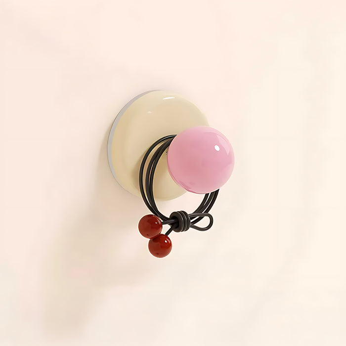 Dopamine Color Suction Cup Cabinet Knob Wardrobe Door Hook