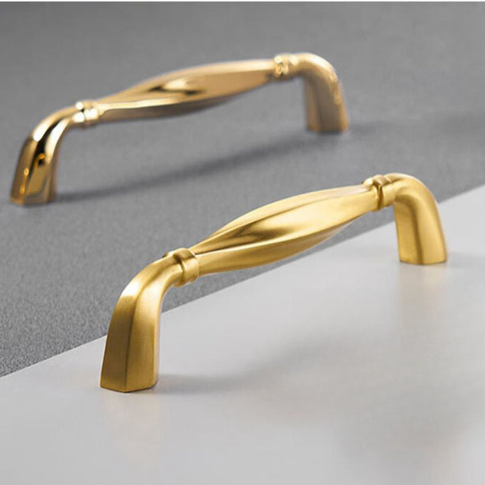 Goldenwarm And Door Pulls Gold Brass Modern Geometry
