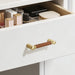 Modern Woven Leather Cabinet Pulls